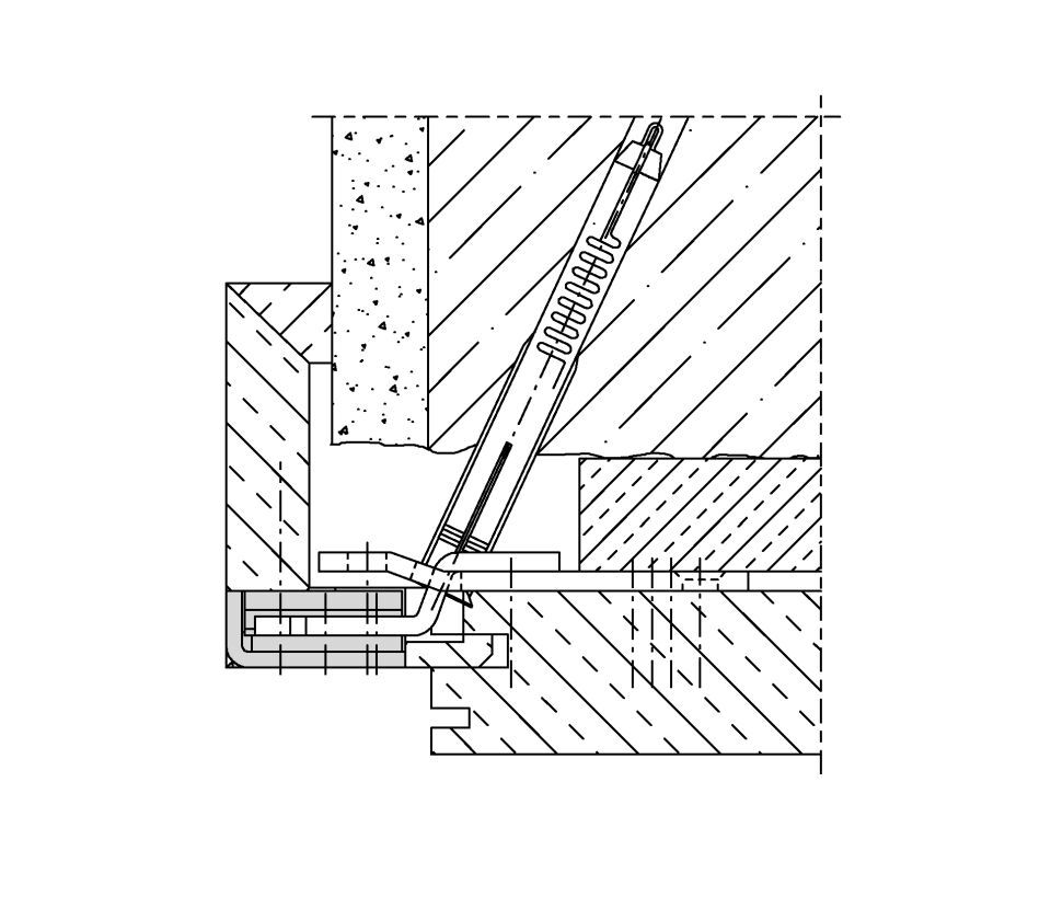 STABILO ® Schließblechsystem SBL Decora 28x12 Sperrbügel