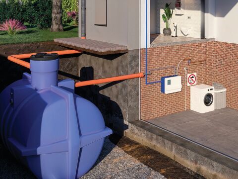Regenwassernutzung für zukunftsfähiges Bauen
