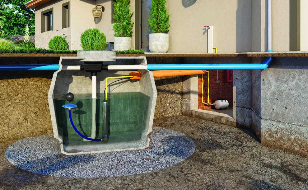 Saniwell 4-50 IPC ist eine vielseitige automatische Tauchpumpe mit einem Drucksteuerungssystem – ideal für Hauswasserversorgung und Gartenbewässerung und verschiedene Anwendungen, die einen konstanten Druck und Durchfluss erfordern.