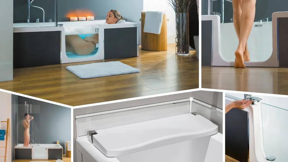Duschbadewanne Duo