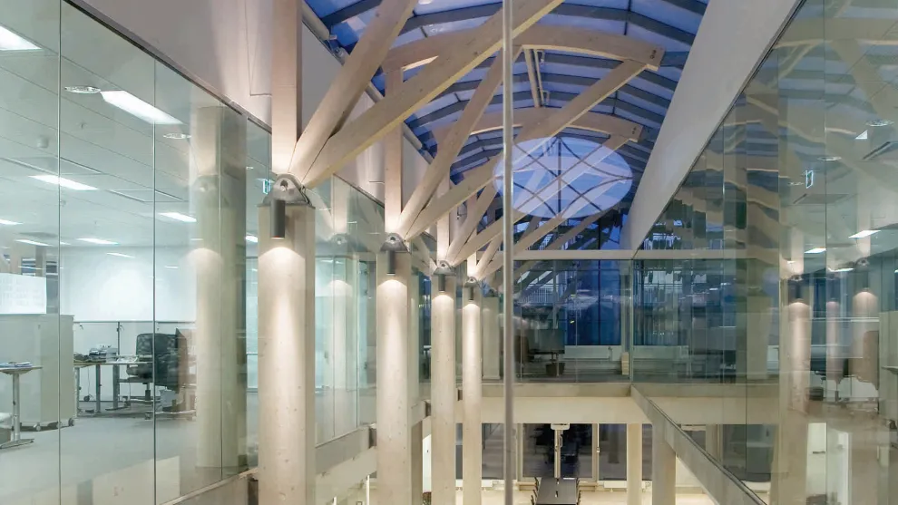 Raumgestaltung mit TX Lite Glaswand