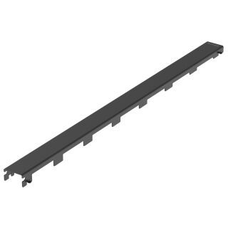 BLÜCHER Abdeckung COPENHAGEN 1000 SCHWARZ 40x932MM Edelstahl AISI304