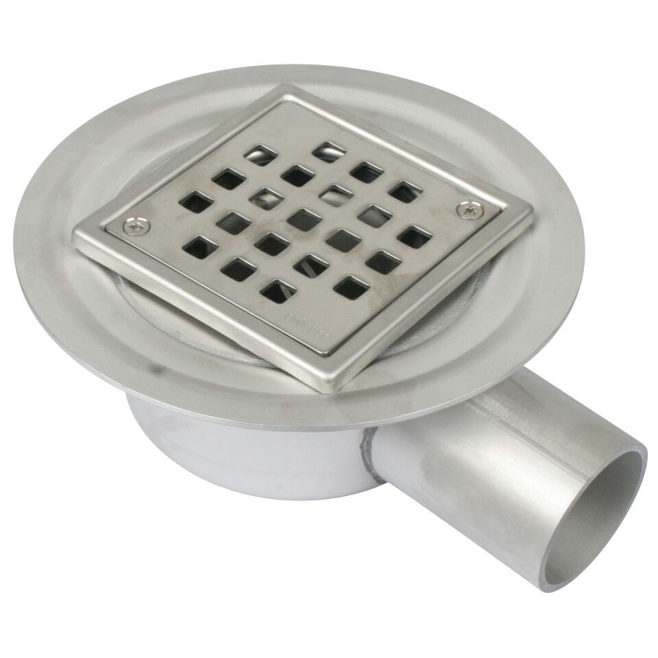 BLÜCHER Domestic Just KABINENAblauf SQUARE mit Geruchsverschluss