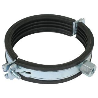 BLÜCHER Europipe Rohrschelle Mit EPDM D110MM verzinkter Stahl & EPDM