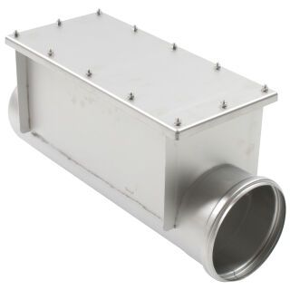 BLÜCHER Europipe Rohr D110MM Reinigungsöffnung, geschraubt AISI316L