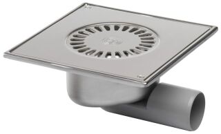 BLÜCHER COMPACT Ablauf 200X200 H D50mm, senkrecht/waagerecht