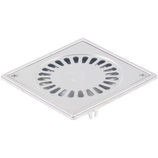BLÜCHER COMPACT Ablauf 150X150 verschraubte Abdeckung D100mm, senkrecht