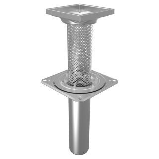 BLÜCHER Dachablauf GRÜNDACH mit Klemmflansch D110mm, senkrecht