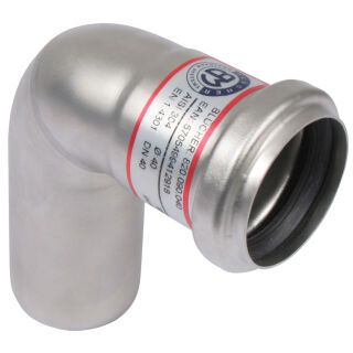 BLÜCHER Europipe Rohrbogen 89G, D110MM Edelstahl AISI316L