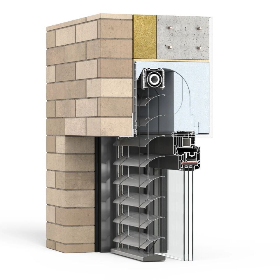 DuoTherm Raffstore Kastensystem Thermo NB 4.0