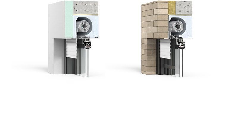 DuoTherm Rollladen Neuaufbausatzkasten Thermo NB 4.0 Revision außen (TA)