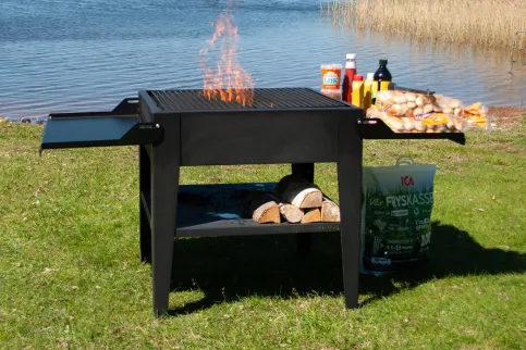 Grill Chili mit Anbauplatten