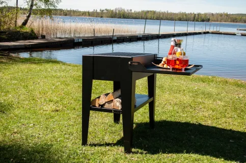Grill Pepper mit Anbauplatte