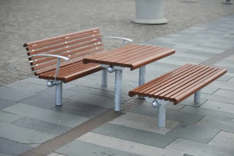 Beispielkombination Parkmöbel City-Form