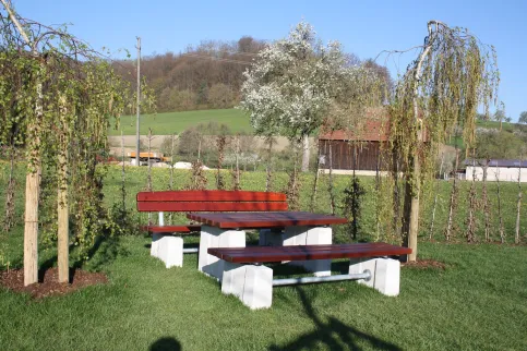 Beispielkombination Parkmöbel Stjerneborg