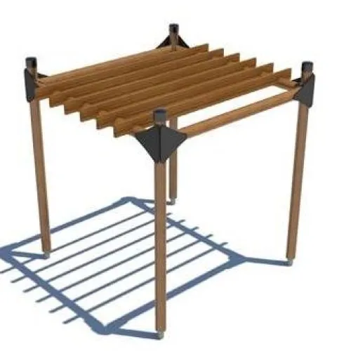 Pergola mit 1 Sektion