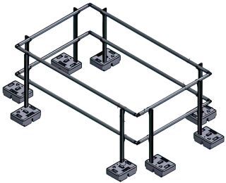 CARLISLE® GUARD Lichtkuppel Geländer
