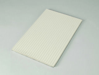 15,6x25x0,8 Rillenplatte graubeige C