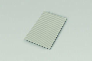 15,6x25x0,8 Ecke links ger. graubeige C