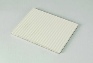 12,5x15,6x0,8 Rillenplatte graubeige C