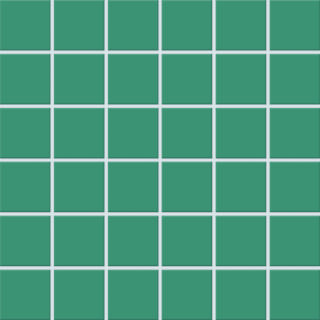 5x5x0,65 Plural türkis aktiv R10/B Mosaikbogen 30x30