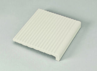 12,5x12,5x0,8 Schenkelpl.geril.graubei.C graubeige