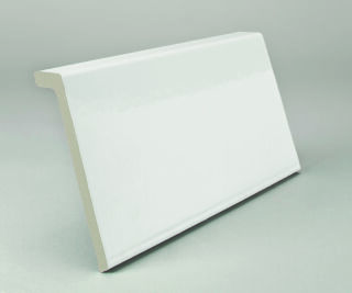 25x12,5x0,8 Schenkelpl.schräg neutral 10 aktivweiß glänzend