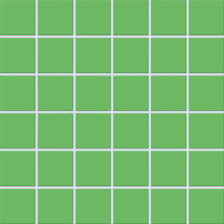 5x5x0,65 Plural grün dunkel R10/B Mosaikbogen 30x30