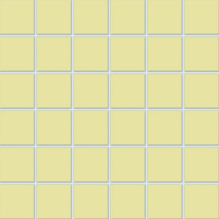 5x5x0,65 Plural gelb hell R10/B Mosaikbogen 30x30