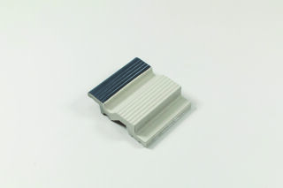 12,5cm Handfass-Stein 140mm neutral 1 C Markierung 340 - neutral 1 - tiefschwarz
