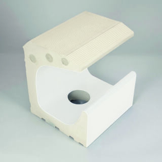 25cm Bamberg m. Ablauf neutral 10 glzd