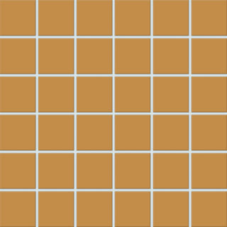 5x5x0,65 Plural ocker mittel R10/B Mosaikbogen 30x30