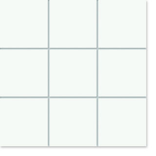 10x10x0,65 Basis 2 weiss R10/B Mosaikbogen 30x30