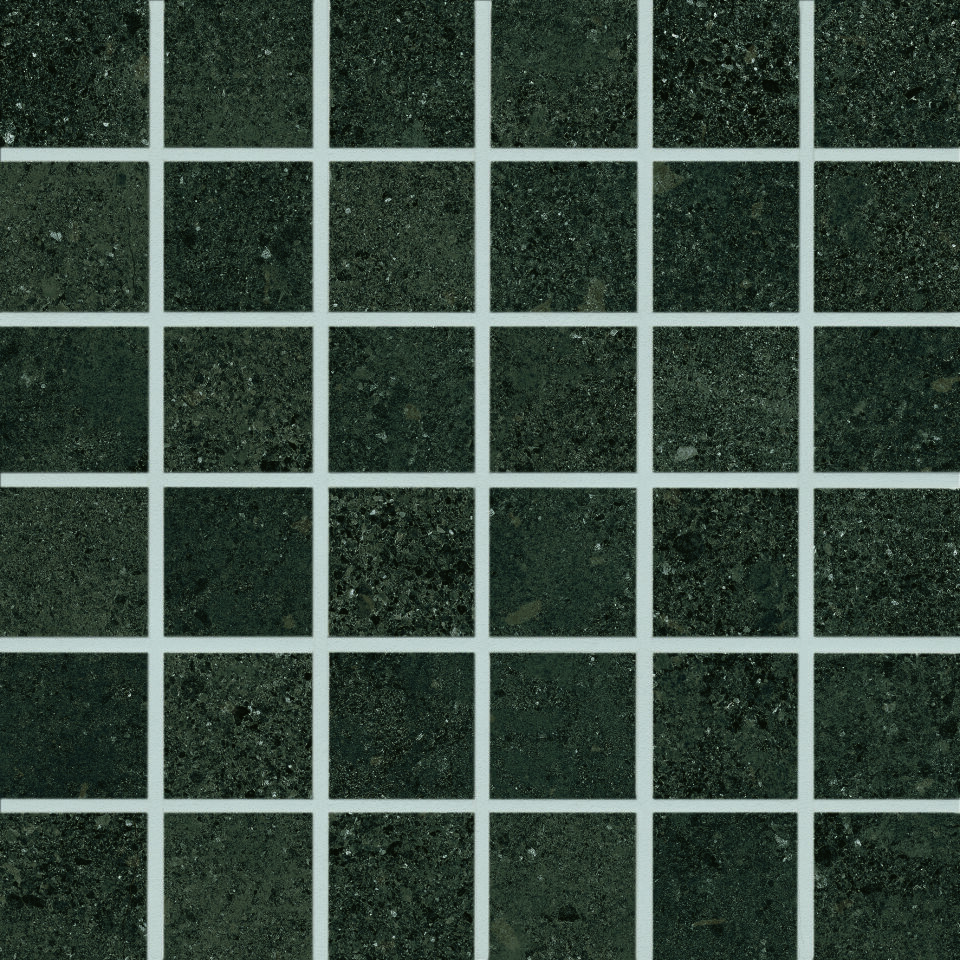 5x5x1,05 Nova anthrazit R10/B Mosaikbogen 30x30