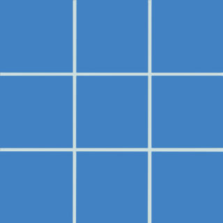 10x10x0,65 Plural azur mittel Mosaikbogen 30x30