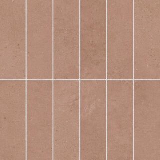 30x30x0,9 Solid Ground red clay R10/A+B Mosaikbogen 30x30 cm