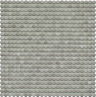 Ø1x0,65 Loop elfenbein glänzend Mosaikbogen 32x32