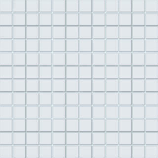 2,5x2,5x0,65 Plural neutral 9 R10/B weißgrau, Mosaikbogen 30x30