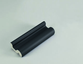 12,5cm Handfass-Stein neutral 1 C tiefschwarz