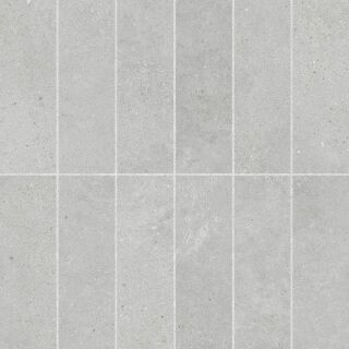 30x30x0,9 Solid Ground light grey Mosaikbogen 30x30 cm