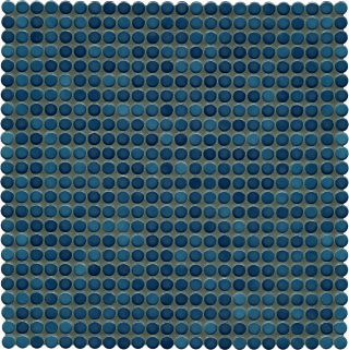 Ø1x0,65 Loop stahlblau glänzend Mosaikbogen 32x32