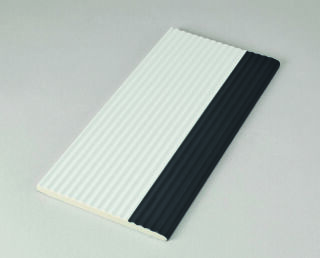 12,5x25x0,8 Treppe 91/340 C Markierung 340 - neutral 1 - tiefschwarz