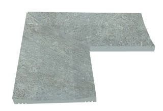 Ascona Ecke Paar mud R11/B Flachrinne