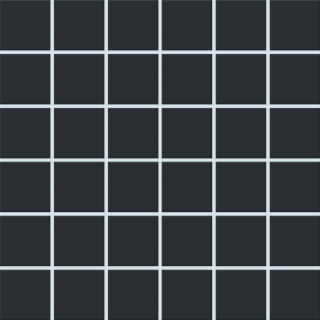 5x5x0,65 Plural neutral 2 R10/B Mosaikbogen 30x30/ anthrazit