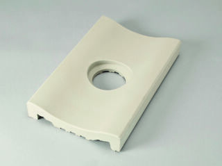 25x15,6x3,0 Flachr.m.Abl.graubeige R10/A