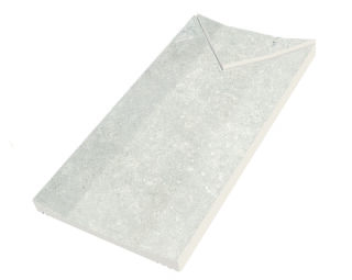 50x25x1,4 Ascona Endstück pearl R11/B Flachrinne