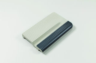 25cm Endstein rechts 150mm neutral 1 C Markierung: 340 - neutral 1 - tiefschwar