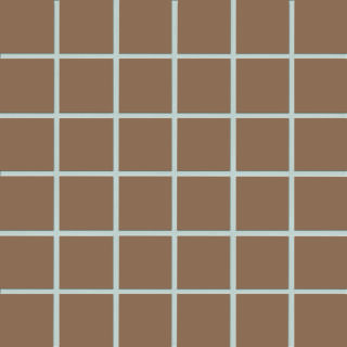 5x5x0,65 Plural braun mittel R10/B Mosaikbogen 30x30, unglasiert