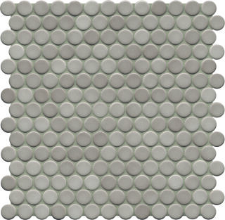 Ø2x0,65 Loop elfenbein glänzend Mosaikbogen 32x32