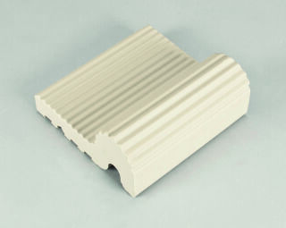12,5cm Beckenrandstein graubeige C kompletter Stein in Farbe 900 - graubeig